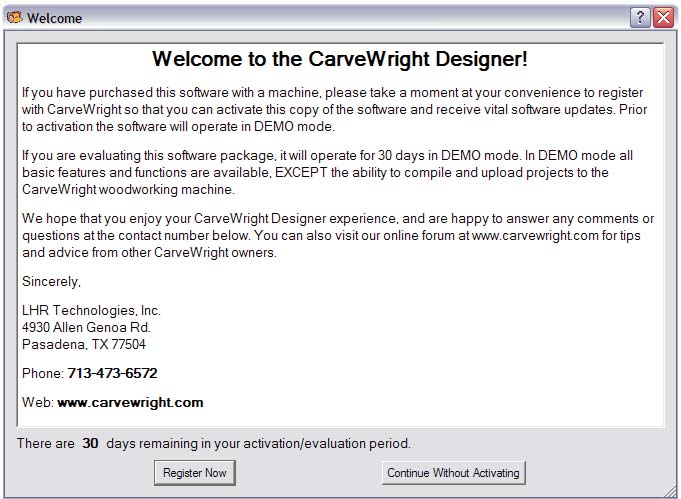 Software Activation