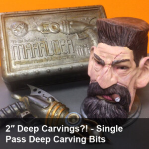 2" Deep Long Carving Bits