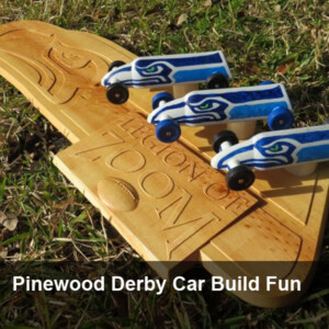 Pinewood Derby Car Build Fun