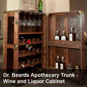 Dr. Beards Apothecary Trunk Project