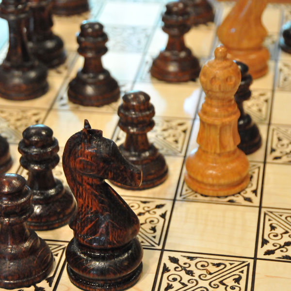 chess_pieces Rotary Chess pieces