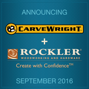 CarveWright Now Available in Rockler Woodworking Stores Nationwide