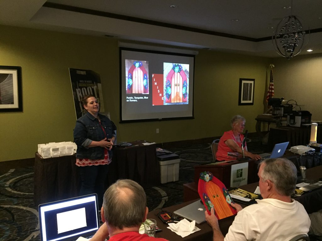 Sharon Berrum finishing techniques