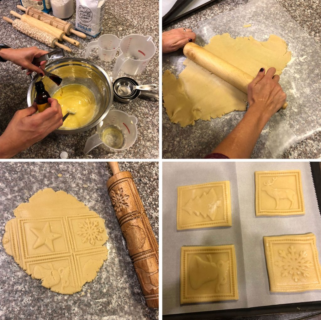 spingerle cookie carving