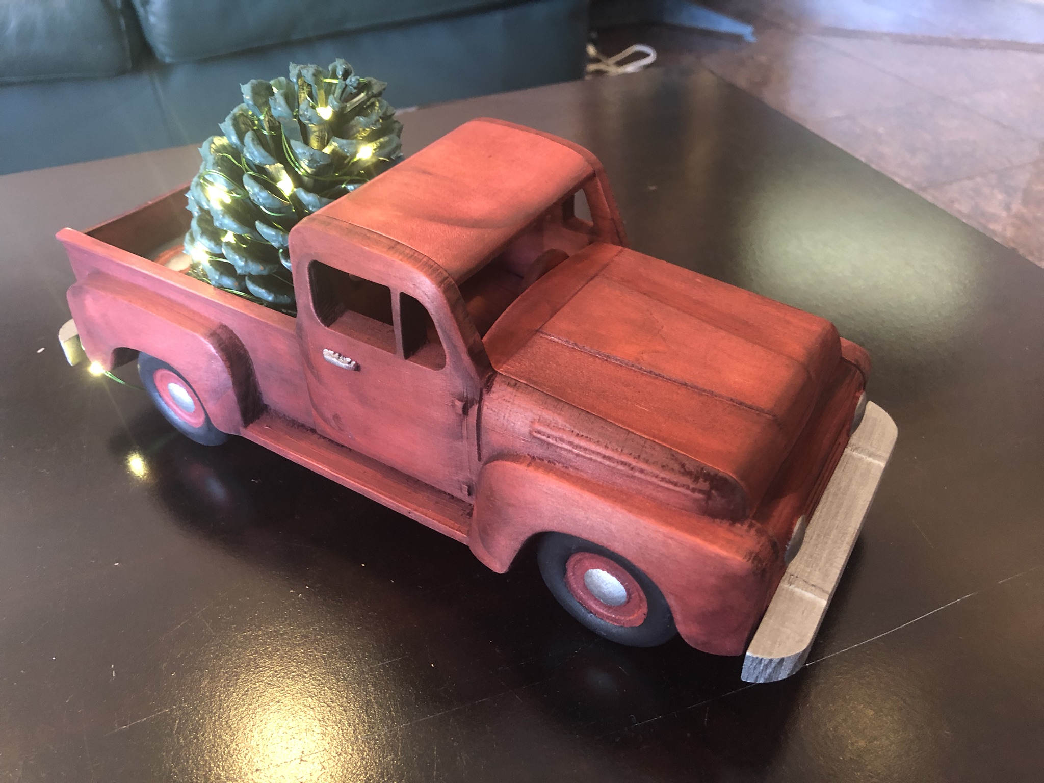 The Red Christmas Truck Build CarveWright