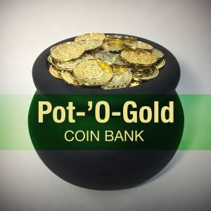Pot-'O-Gold Coin Bank