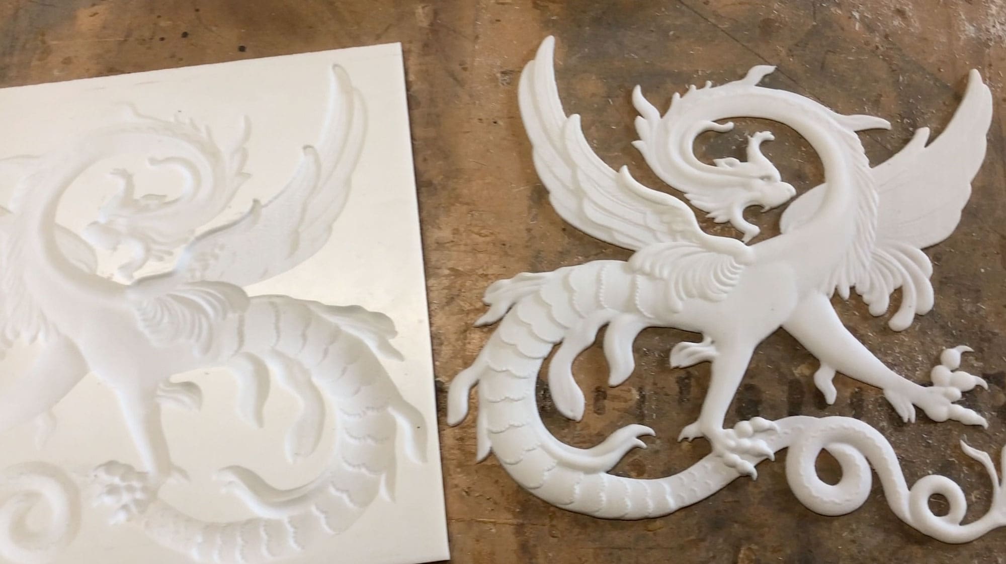 Carved_dragons CarveWright CNC Systems