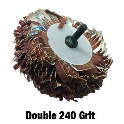 Double_240_mop Double 240 Grit Sanding Mop Kit
