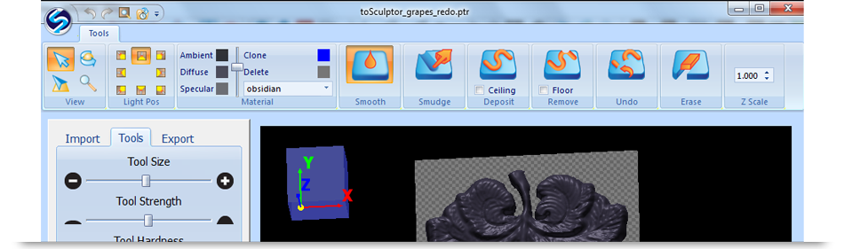 SculptorUI_banner1 CNC Model Sculptor