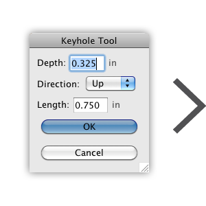 Keyhole_tool_panel